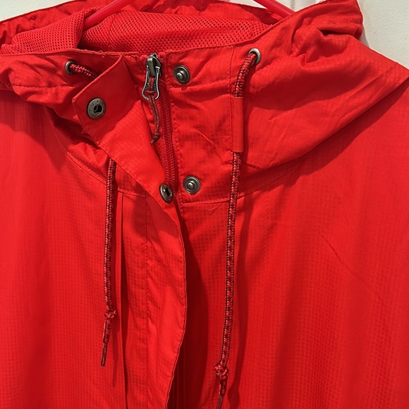 COLUMBIA WINDBREAKER RED SIZE L - Picture 7 of 12